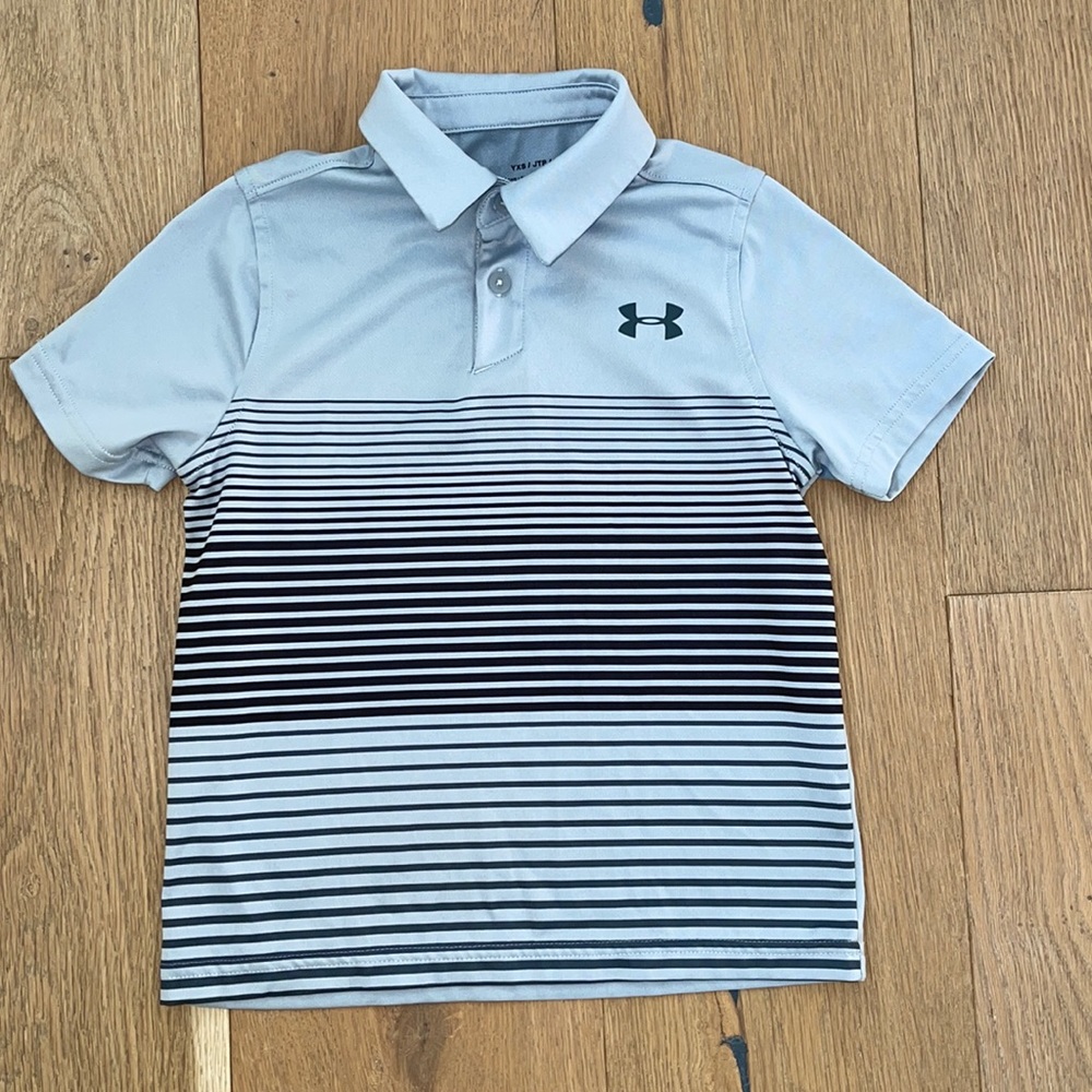 Under Armour Boys' Performance Printed Golf Polo YXS Like new